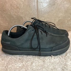 Altra Instinct Charcoal Suede Nubuck Casual Walking Shoes Men 10.5